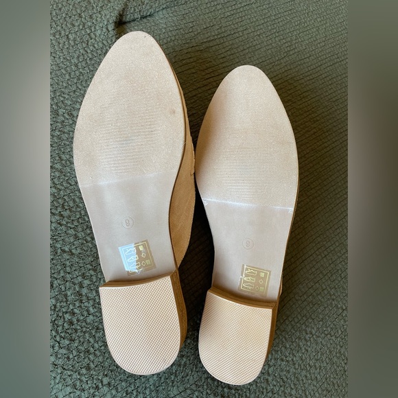 Vici Collection Tan Oxford Mule Slip-ons - Size 9 - Picture 2 of 3